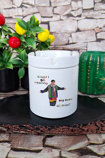 qoeuyl boutique Μπορεί να φορέσω άλλα ρούχα Friends Τσαντάκι χωρίς οσμή με εμπριμέ κεραμικό καπάκι