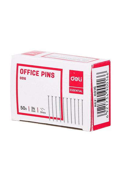 Deli Nickel Plated Gamalie Needles , 24 Mm, 50 G/piece