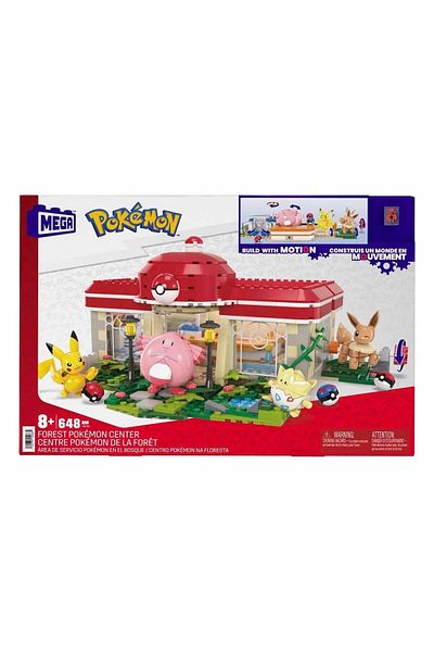 Easy Tedarik HNT93 MEGA Pokémon™ Pokémon Rest Facility 648 pieces +8 years