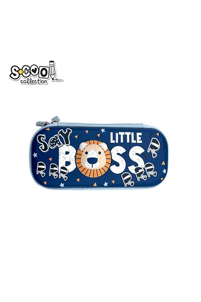 S COOL Geantă Penar 3D, LITTLE BOSS, 22x9x4.5 Cm - S-COOL