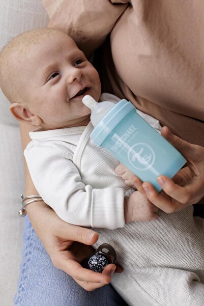 Twistshake Blue Anti-Colic Baby Bottle (0+ Months) (180 ml)