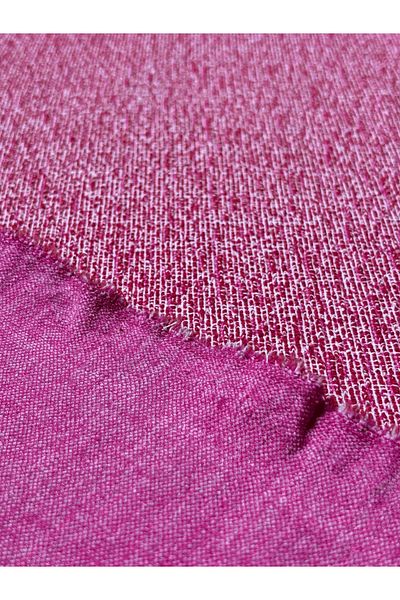 iki iplik Pink Rug Patterned Tweed Fabric – 60% Cotton 40% Polyester – Width 170 cm
