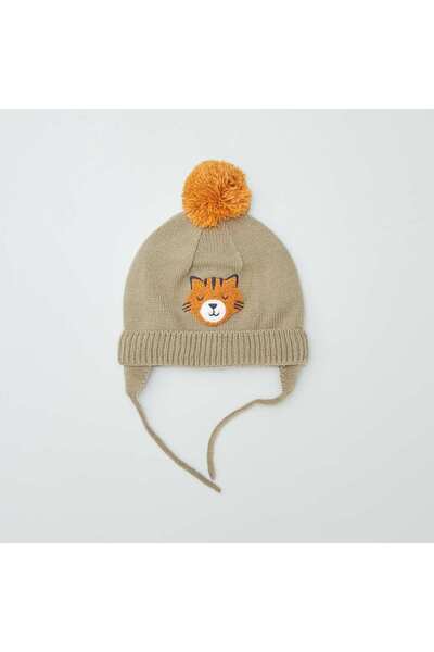 KIABI 2-piece set - Beanie + scarf set GREEN