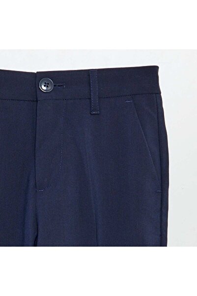 KIABI Slim-fit suit trousers blue