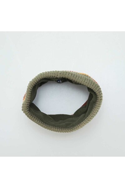 KIABI Three-tone hat and snood set KHAKI