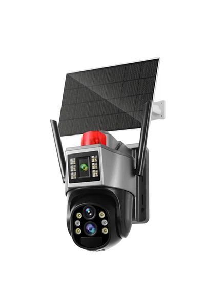COBI SMART® Solar surveillance camera, 2K, Wi-Fi, Night Vision, Motion Detection, Light Warning