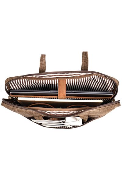 arttone Τσάντα Laptop Jane 20 ιντσών Καφέ 565-12