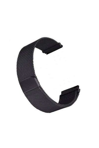 OEM Magnetic Metal Strap Compatible with Huawei Watch GT 46mm, Milanese Loop, Black