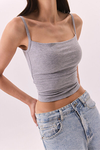 MERLİ. Cotton Strappy Blouse