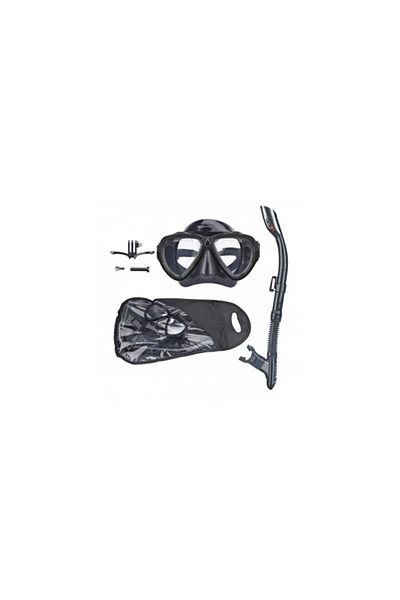 Alona Set scuba diving si snorkeling Aloma WT-2, sistem prindere camera GoPro Hero 13,12,11,10,9,8,7, SJCA