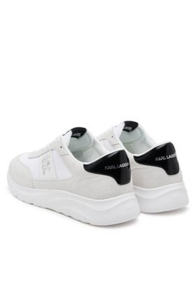 Karl Lagerfeld Men's Sneakers white KARL LAGERFELD-KL53631N 311 WHITE LTHR & SUEDE