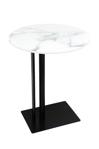 sharpdo Round Coffee Table, Rock Board Side Table, Minimalist Home Living Room