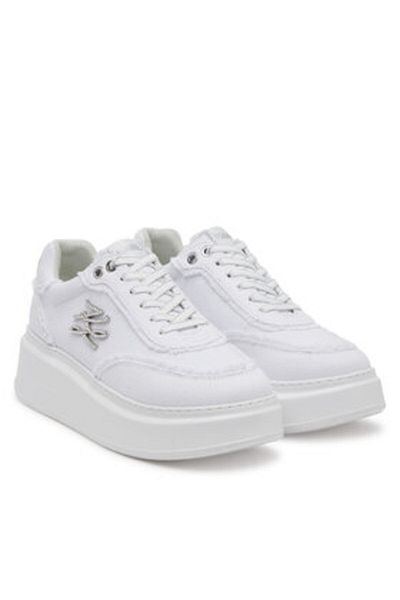 Karl Lagerfeld Women's Sneakers white KARL LAGERFELD-KL63523D D11 WHITE DENIM