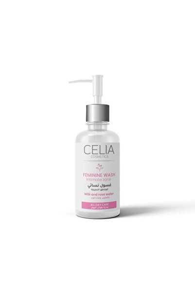 Celia غسول نسائي بالحليب وماء الورد180 مل