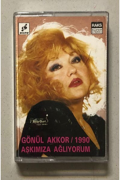 Raks Gönül Akkor 1990 I Cry for Our Love Cassette (Original Period Paper Print Cassette)