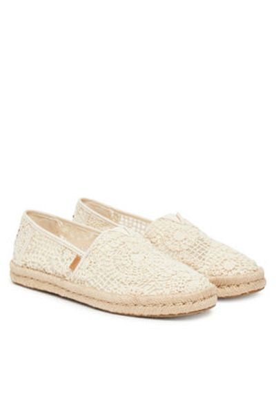 Toms Espadrile bej pentru femei TOMS-10021941
