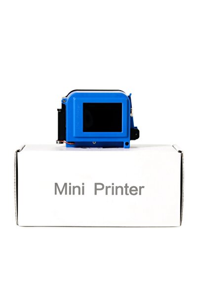 Mini Büyük Kafa El Tipi Tarih Kodlama Makinesi - Inkjet Kodlama - Metal Kasa - 1 İnç