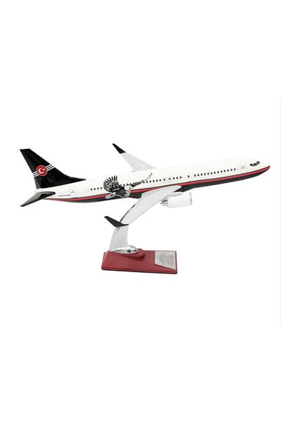 Havacı Uçuş Dünyası 737 1:200 Airplane Model with Eagle Figure