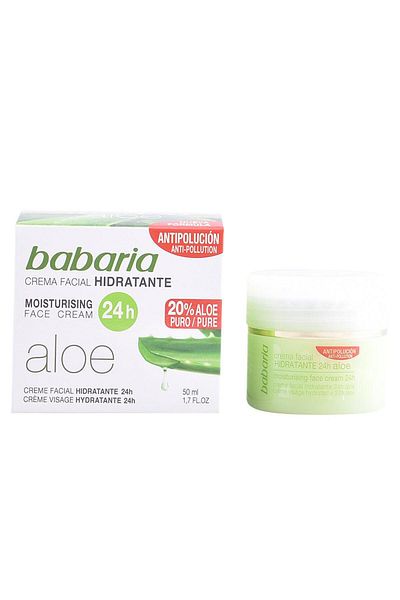 Babaria Crema faciala hidratanta ALOE VERA 50 ml