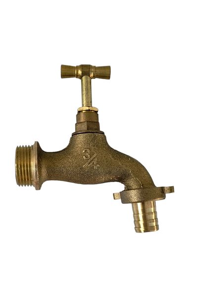 COBI SMART® 3/4 inch tap, brass, butterfly handle, external thread – COBI SMART®