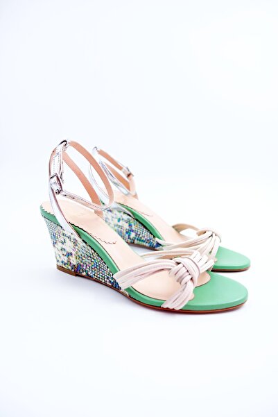 Tenau Women's Genuine Leather Wedge Heel Shoes