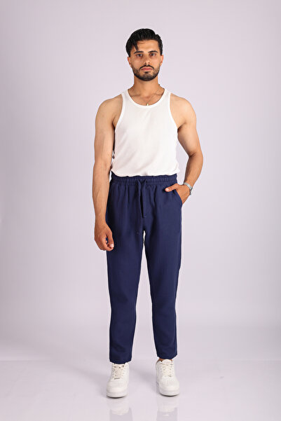 JAKOTTO Muslin Fabric Men's Basic Pants