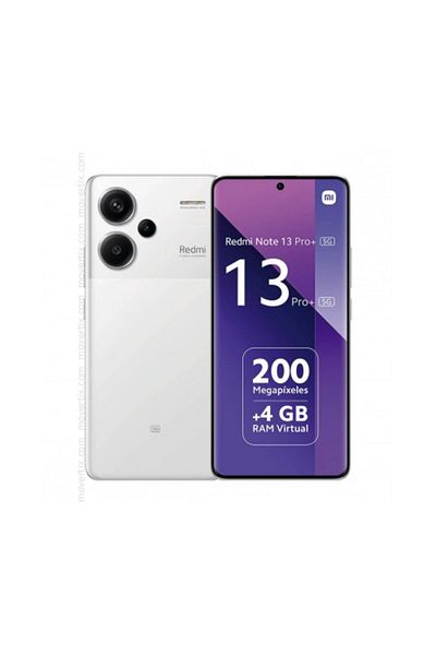 Xiaomi Redmi Note 13 Pro+ 5G Dual SIM Moonlight White 256GB and 8GB RAM