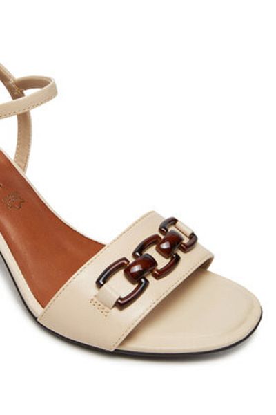 Tamaris Women's Sandals beige TAMARIS-1-28353-44 413 IVORY LEATHER