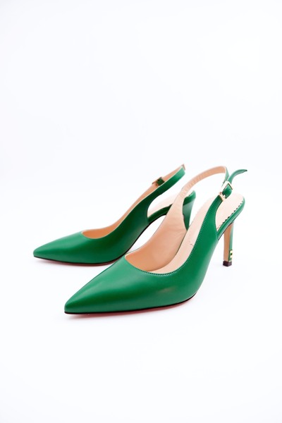 Tenau Women's Genuine Leather Heeled Shoes