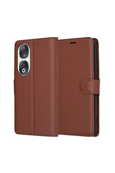 SKYDDAR INNOVATION Husă pentru Honor 90, piele tip folio, cu portofel interio...