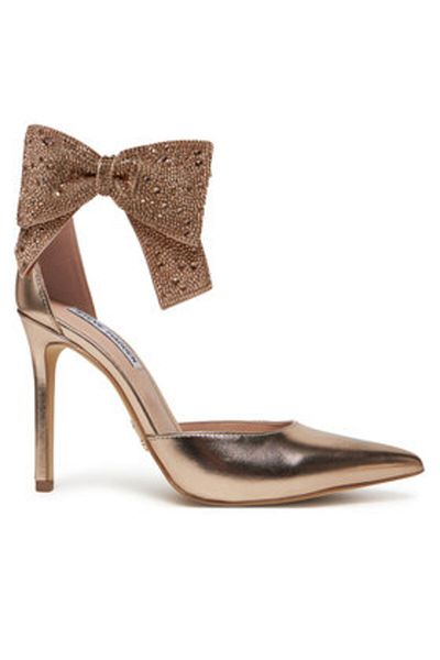 Steve Madden Tocuri înalte aurii pentru femei STEVE MADDEN-SM11003196 BG8 BUFF GOLD