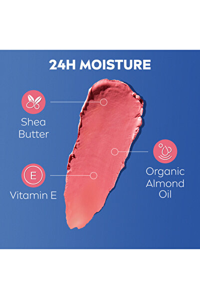 LABELLO Lip Caring Beauty Rose Color Lip and Cheek Balm SPF 30 Tint, 4.8g