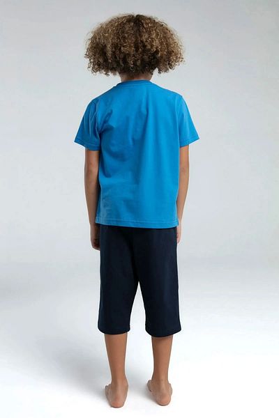 Rolypoly Boy's Blue Capri Set