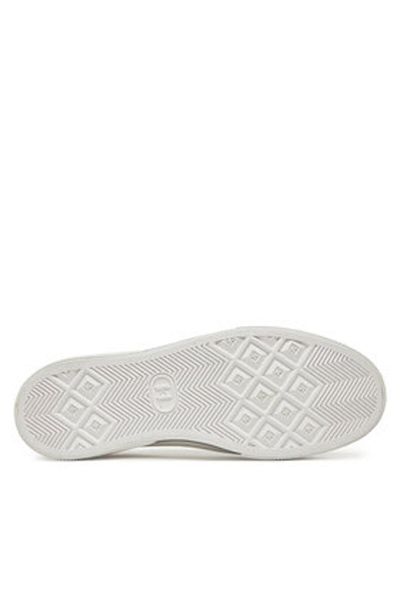 Karl Lagerfeld Men's Sneakers white KARL LAGERFELD-KL50425 811 WHITE FLIGHT CHEVRON