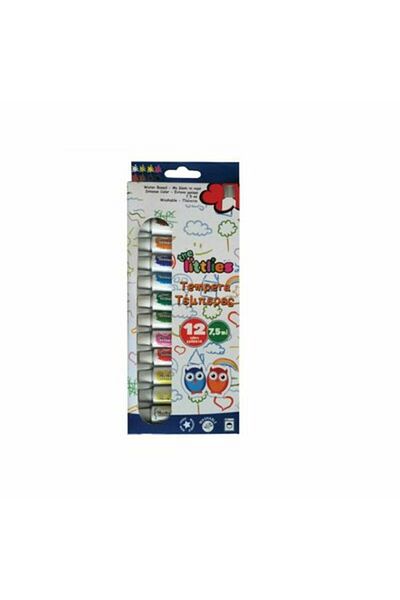Luna Tempera set, 12 colors x 7.5 ml, The Littlies