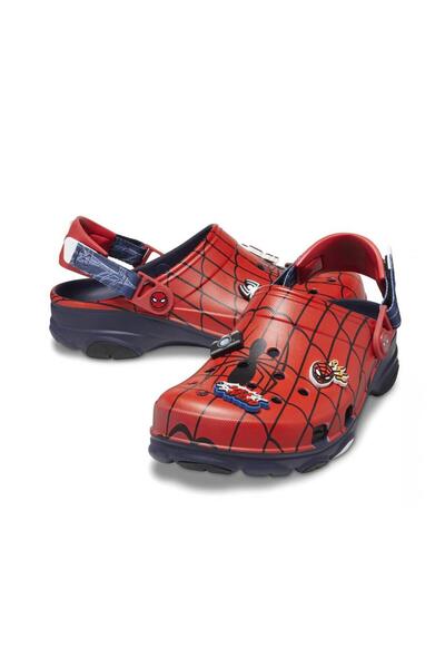 Crocs Spider Man All Terrain Clog K Çocuk Terlik - Kırmızı / Lacivert