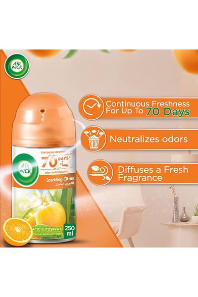 Air Wick Freshmatic Gadget + Sparkling Citrus 250 ml
