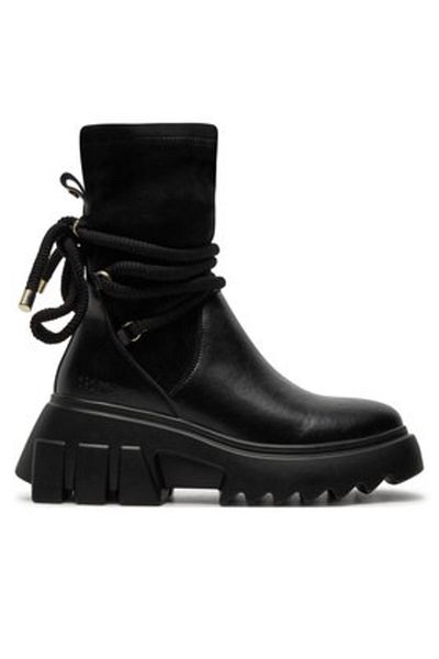 GOE Ghete de damă negre GOE-OO2N4129-W4 NEGRU/NEGRU