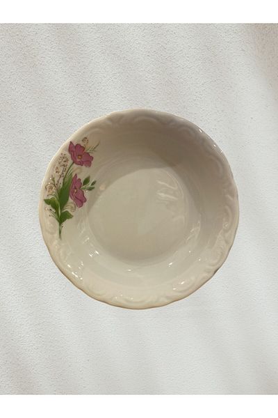 Porland Lal 14cm Snack Bowl Pit Plate - 1 Piece