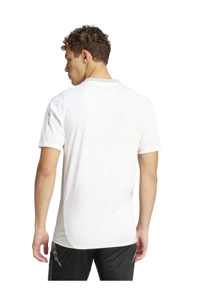 adidas Tiro24 C Tr Jsy Ανδρικό Αθλητικό Μπλουζάκι Καθημερινής Προπόνησης Λευκό