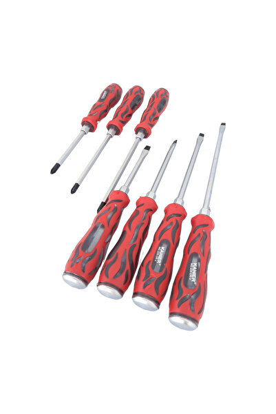 COBI SMART® Set of 7 professional screwdrivers, magnetic tips, ergonomic hand...