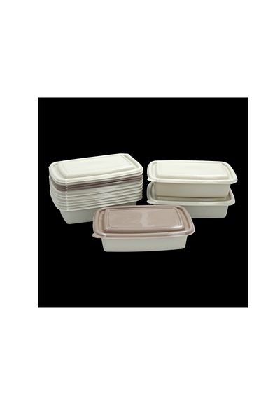 Core Kitchen Stackable Home Food Storage Boxes with Lids Assorted Color 1 Liter