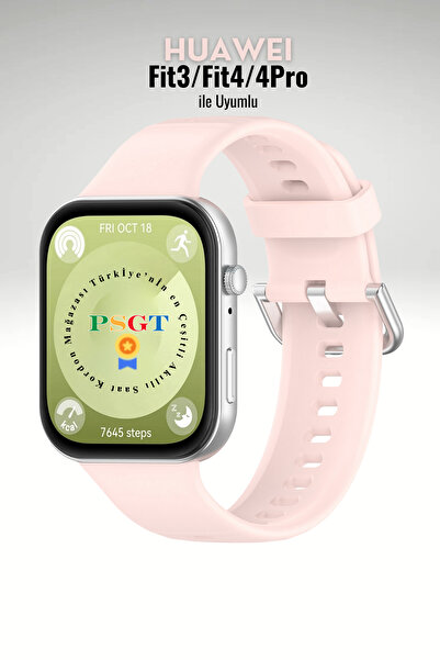 PSGT Huawei Watch Fit 3/4/4pro Uyumlu Akıllı Saat Kordon Band Serisi Klasik K...