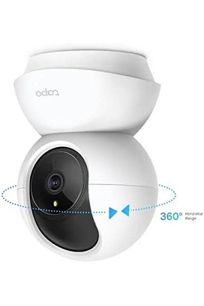 tapo كاميرا TP-Link 3MP داخلية مزودة بخاصية واي فاي (2K)، كاميرا مراقبة، رؤية ليلية، إشعارات فورية، مراقبة