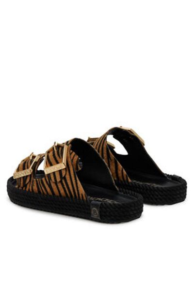 Bohonomad Women's Flip-flops brown BOHONOMAD-SYD.20-ZEB ZEBRA