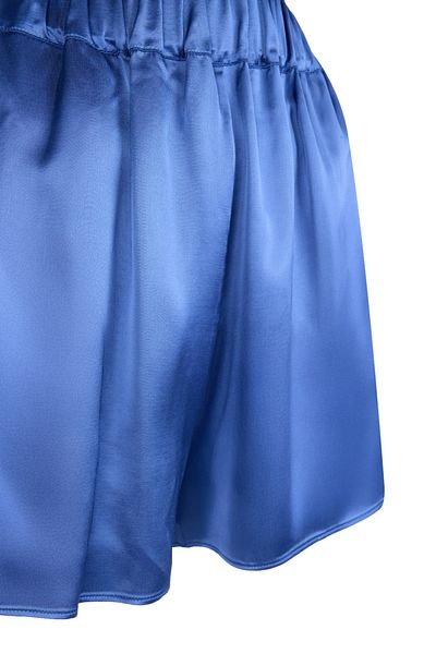 Aker Pantaloni scurți din satin cu talie elastică