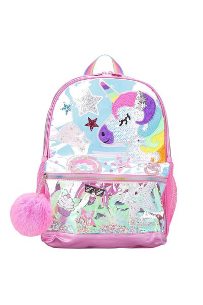 SKECHERS Unicorn Face Backpack, Girls' Backpack