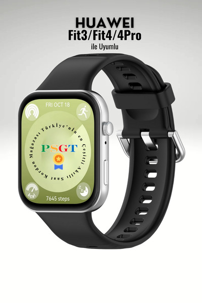 PSGT Huawei Watch Fit 3/4/4pro Uyumlu Akıllı Saat Kordon Band Serisi Klasik K...