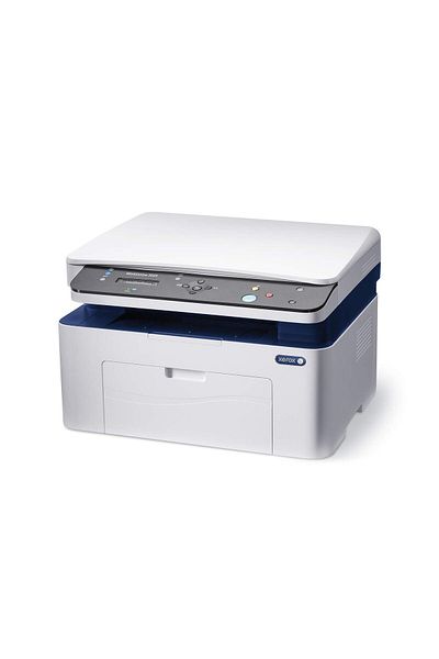 Xerox طابعة WorkCentre 3025 اللاسلكية متعددة الوظائف - الطباعة والنسخ والمسح الضوئي بكفاءة ليزر مدمجة