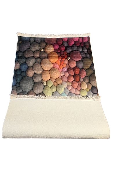 PATRU ANOTIMPURI Digital 3D anti-slip sleeper mat, 80 X 150 CM